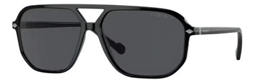 Óculos De Sol Masculino Preto Acetato 60mm