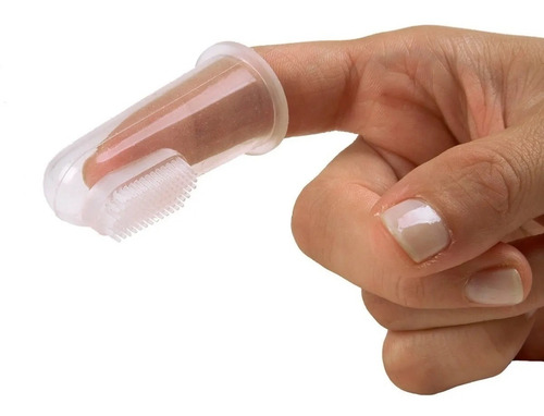 Imagen 2 de 2 de Masajeador Dental De Silicona Para Bebéscon Caja Protectora