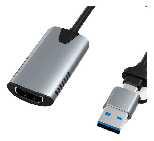 Wpd Placa De Captura De Vídeo Hdmi Para Usb/tipo C, Placa