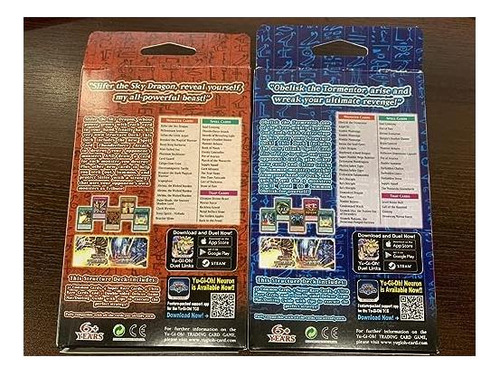Yu-gi-oh! Tarjetas De Comercio De Dios Egipcio Mazo De
