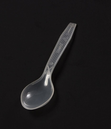 Cucharas Desechables 50 Piezas Transparentes Y De Colores