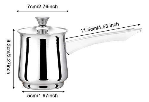 For Cafetera Turca, Jarra Para Derretir, Tetera Para 180 Ml