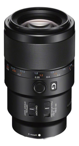 Lente Sony Sel90m28g Fe 90mm F/2.8-22 Macro G Oss Para Espel