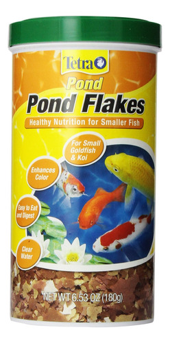 Tetra Pond Goldfish Flakes, 6.35 Oz.