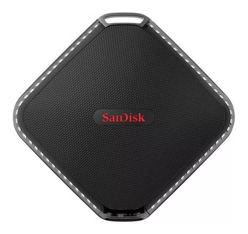 Disco sólido externo SanDisk Extreme 500 SDSSDEXT-500G-G25 500GB preto