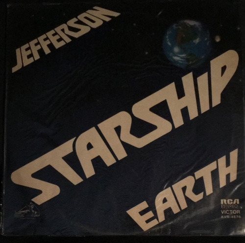 Starship Jefferson - Earth Vinilo Lp Nac.  Liniers