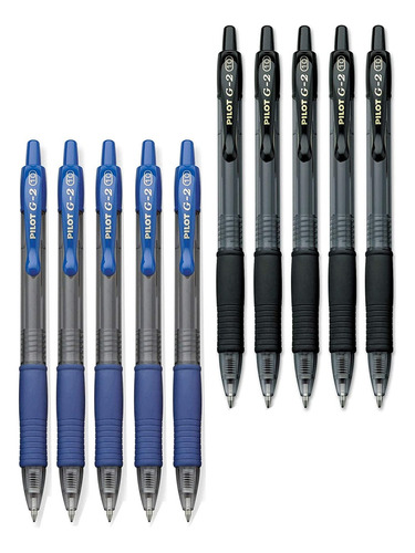 Pilot G2 Pens Retractable Gel Roller Ballpoint Bold Pt 1.0 B