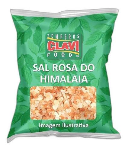 Sal Grosso Rosa Do Himalaia 1kg - Clavi Temperos E Foods