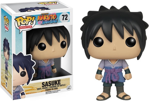Figura De Acción Funko Pop Anime: Naruto Sasuke