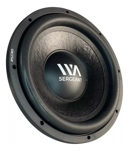 Sub Woofer 12 PuLG Marca Waraudio Modelo Sgt124 400wrms 4ohm Color Negro Naranja
