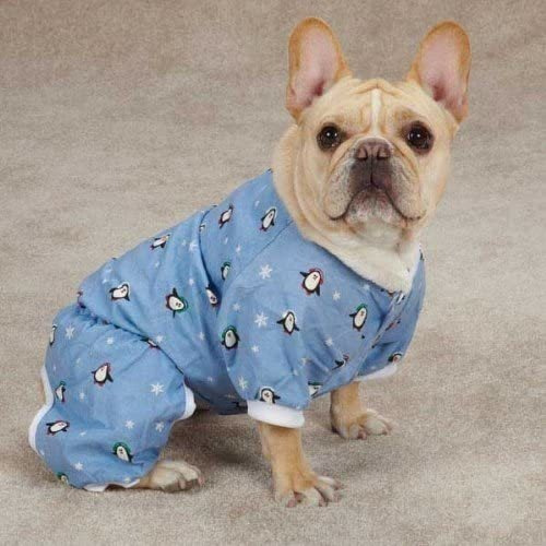 Casual Canine Blizzard Buddies Pajama - Blue