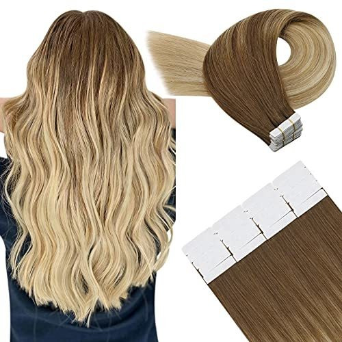 Extensiones De Cabello - Tape In Hair Extensions Remy 20pcs 