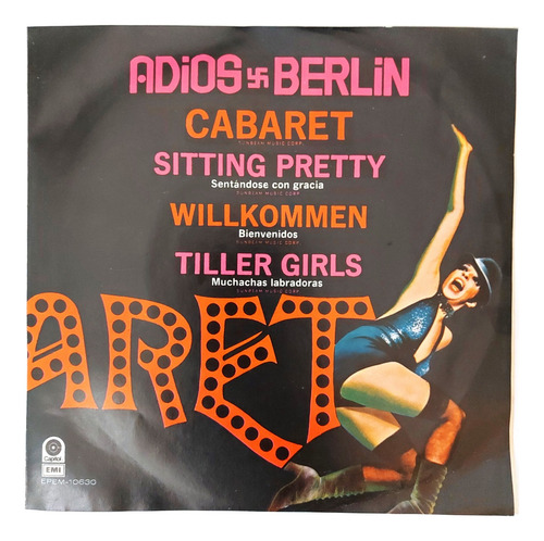 Cabaret Adios Berlin Soundtrack Single 7