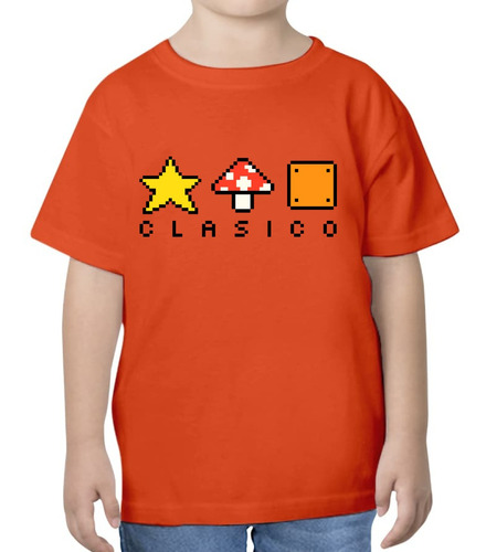 Playera Retro - Niño - Videojuego Clásico