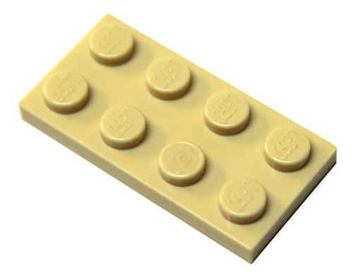 Piezas Y Piezas De Lego: Placa Color Canela (amarillo Ladril