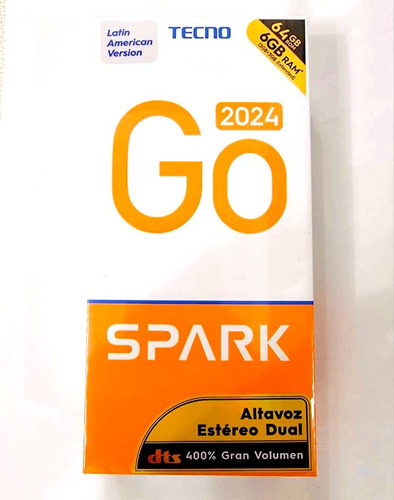 Tecno Spark Go 2024 3+64 Gb Nuevo Sellado Y Desbloqueado