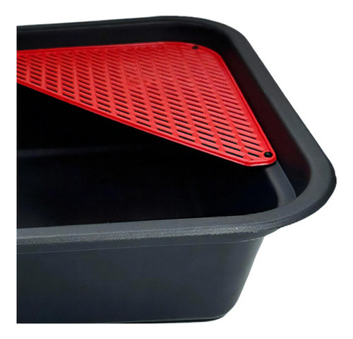 Bandeja De Goteo De Aceite Automotriz De 9 Litros Con Filtro