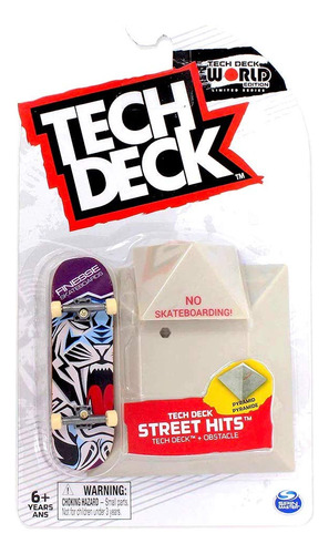 Tech Deck Street Hits World Edition Limited Series - Patinet