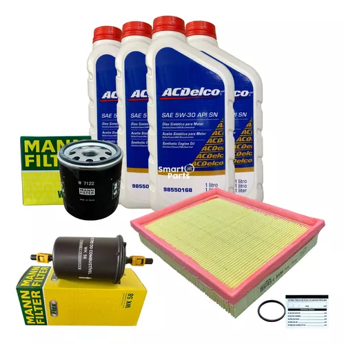 Kit troca Oleo 5w30 + Filtro GM Agile 1.4 Flex 2009-2016 - Fast Oleo  Lubrificantes - Loja de Lubrificantes em Curitiba