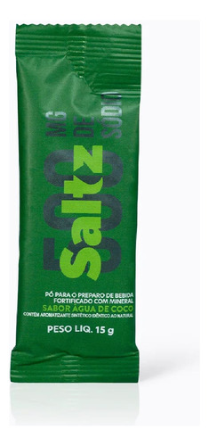 Z2 - Saltz 500 Mg De Sódio - Cx 10 Sachês Sabor Agua De Coco