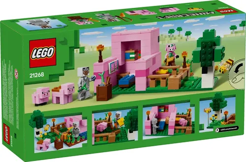 Lego 21268 Minecraft The Baby Pig House 238 Piezas