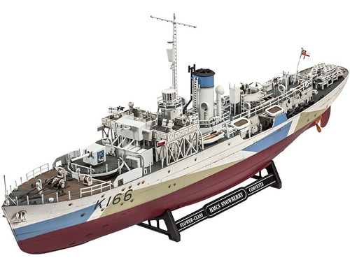 Maqueta Revell - Flower Class Corvette Hmcs Snowberry 1:144
