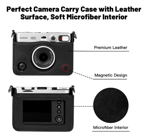 Funda Protectora Para Cámara Fujifilm Instax Mini Evo, Funda
