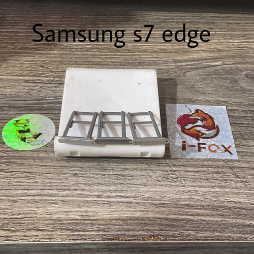 Charola Porta Sim Samsung S7 Edge Original 