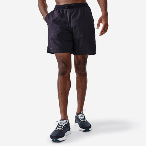 Short De Running Dry+ - Hombre - Negro - Transpirable Kiprun