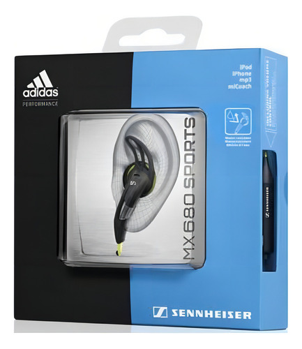 Fone De Ouvido In-ear Sennheiser Para Corrida Mx 680i