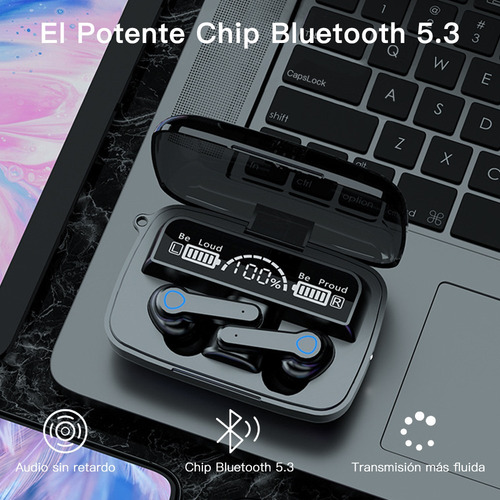 Audífonos Bluetooth 5.3 Tws Gamer Baja Latencia Auriculares