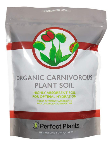 Perfect Plants Tierra Para Plantas Carnivoras | 4 Cuartos De