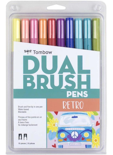 Imagen 3 de 8 de Marcadores Tombow Dual Brush Punta Pincel