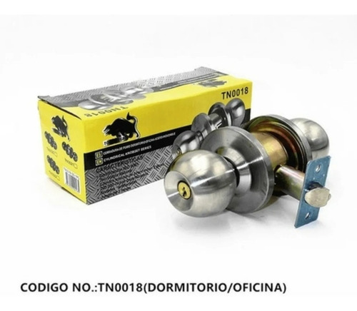 Imagen 2 de 3 de Cerradura Chapa Puerta Casa Dormitorio Para Interiores