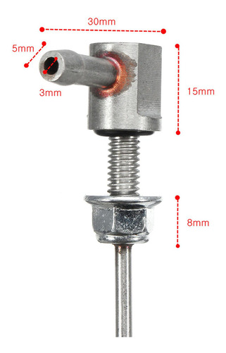 Tubo De Soporte De Tanque De Combustible Para Coche, Codo