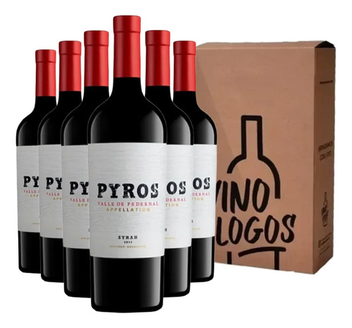 Vino Pyros Appellation Syrah Caja X6 - Oferta Vinologos