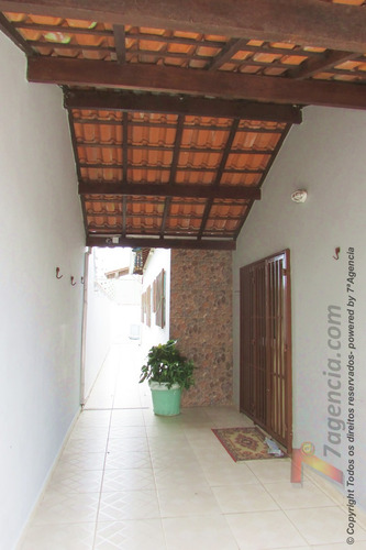 Imagem 9 de 14 de Casa Em Itanhaem Lado Praia Churrasqueira 2 Quartos 1 Suite Ch88