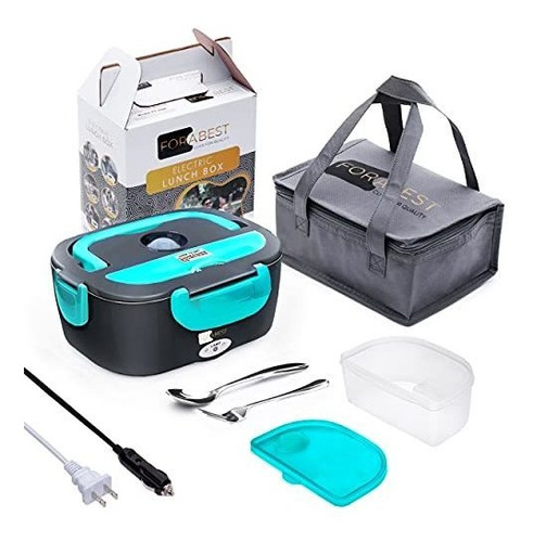 Calentador De Alimentos Electric Lunch Box - Forabest 2-en-1