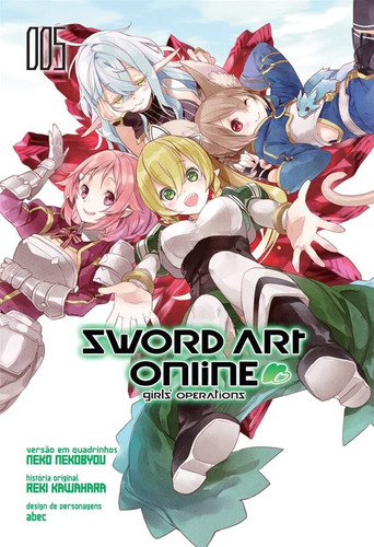 Sword Art Online: Girls' Operations Vol. 5, de Kawahara, Reki. Editora Panini Brasil LTDA, capa mole em português, 2021