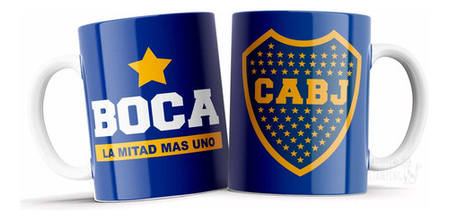 Taza Personalizada Boca Juniors Para Regalo V. Modelos