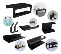 Comprar Toallero Jabonera Organizadores Set Baño Acero 7 Piezas!!