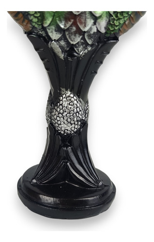 Taça 3d 180ml Dragão Game Of Thrones Resina Aço Inox