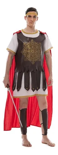 Disfraz De Cosplay Soldado Romano Real Medieval For Hombre