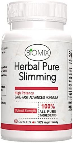 Herbal Pure Slimming 100% Natural 60 cápsulas para control de peso con extracto de Daidaihua