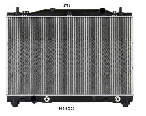 Radiador Cadillac Cts 2007 2.8l Deyac T/a 26 Mm