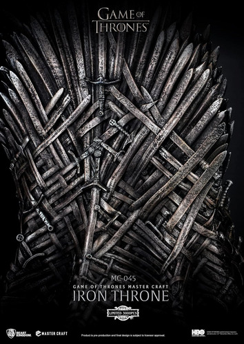 Beast Kingdom Game Of Thrones: Iron Throne Mc-045 Master Cra
