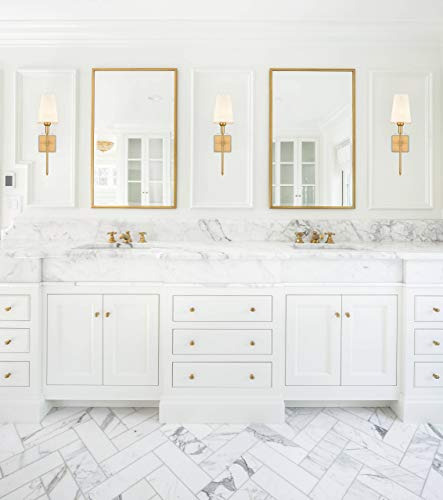 Lámpara Pared Teenyo Oro Set 2 Sconces - Baño, Dormitorio,