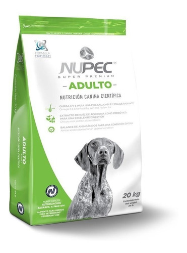 Nupec Adulto 20kg Original Sellado