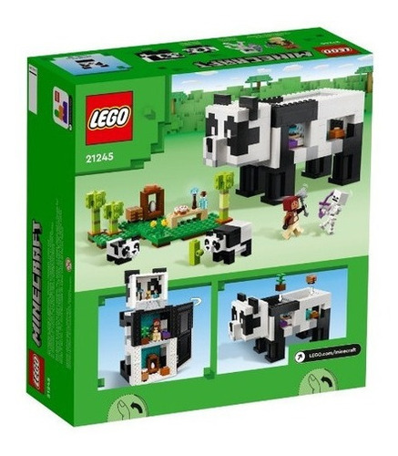 Kit De Construcción Lego Minecraft El Refugio-panda 21245 553