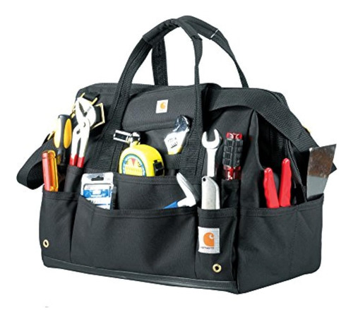 Carhartt Legacy Tool Bag 16 Pulgadas, Negro